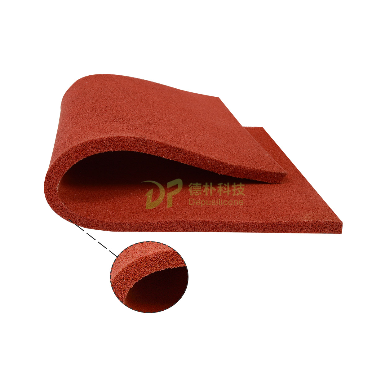 开孔低密度硅胶海棉